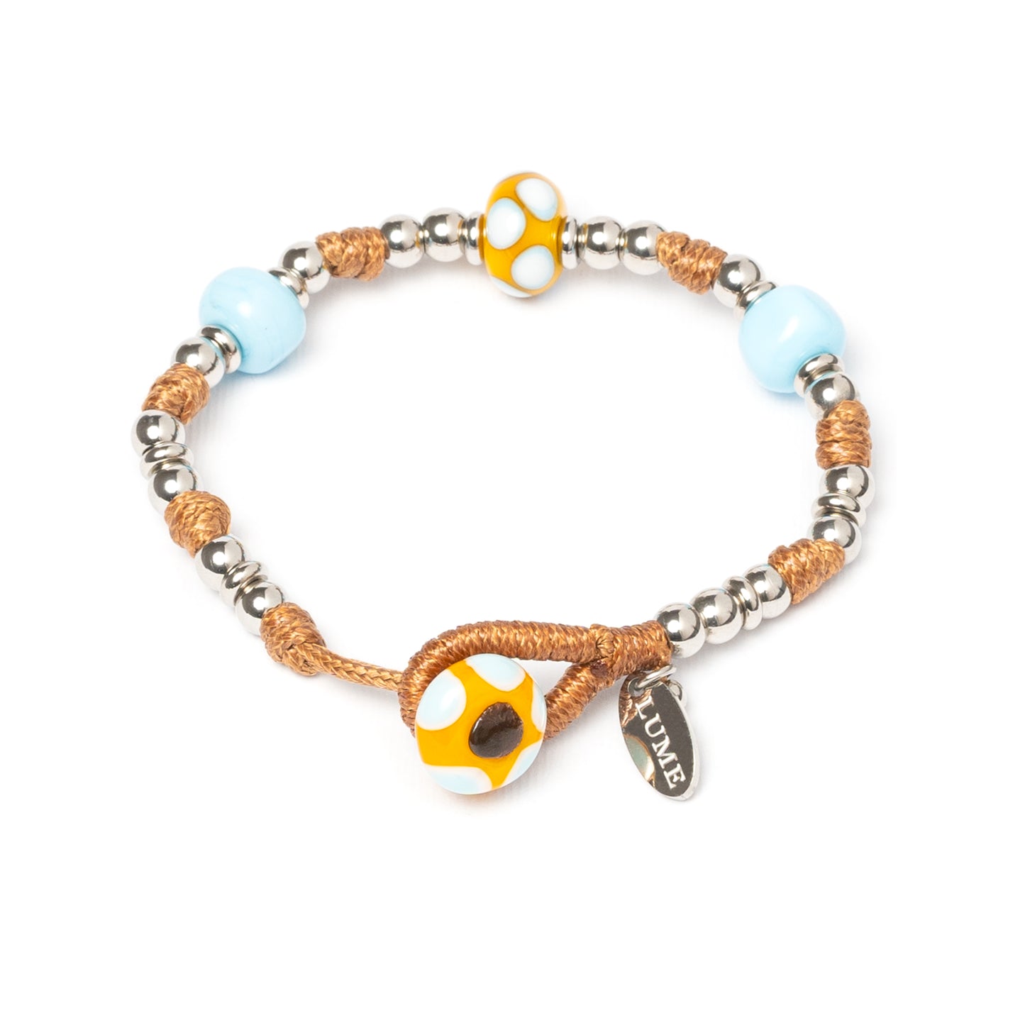 Tre Perle e Celeste chiaro