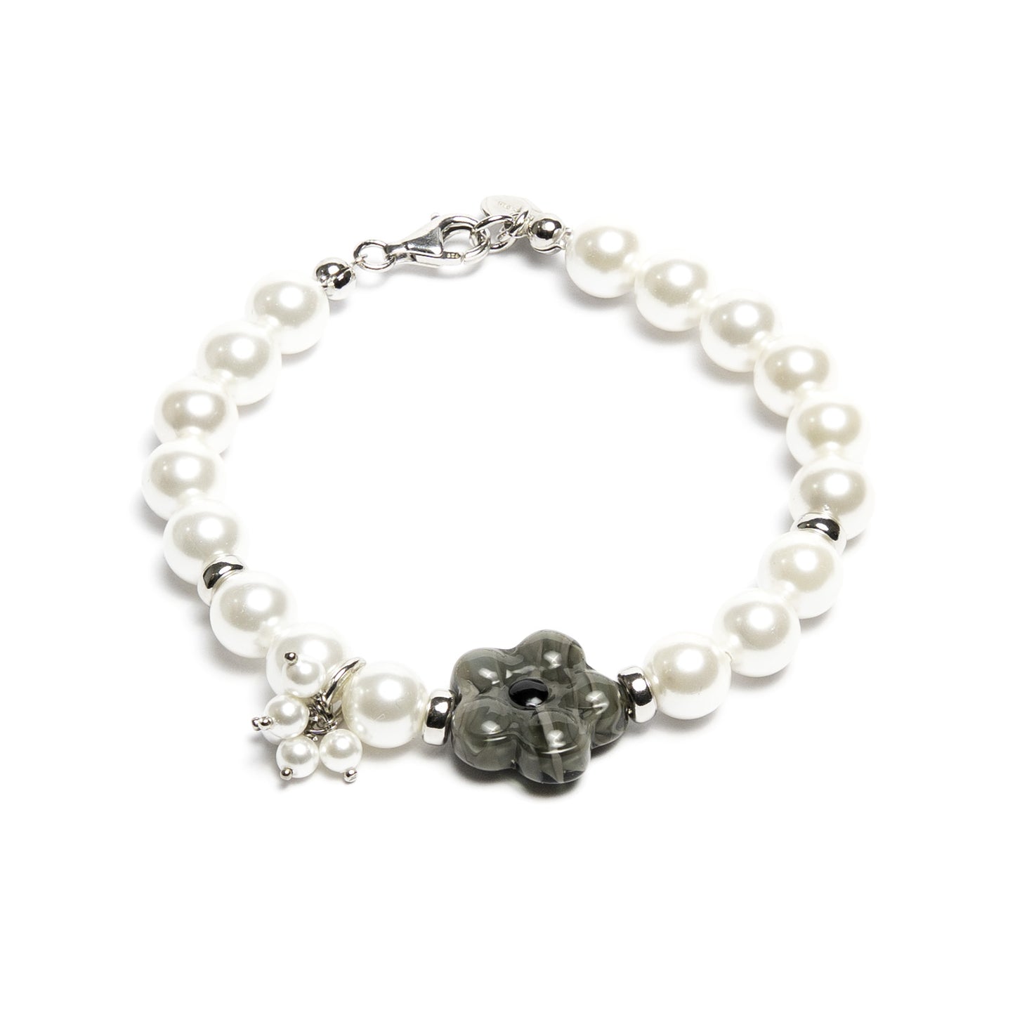 Maiorca Perla e Fiore Grigio