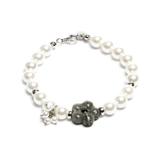 Maiorca Perla e Fiore Grigio