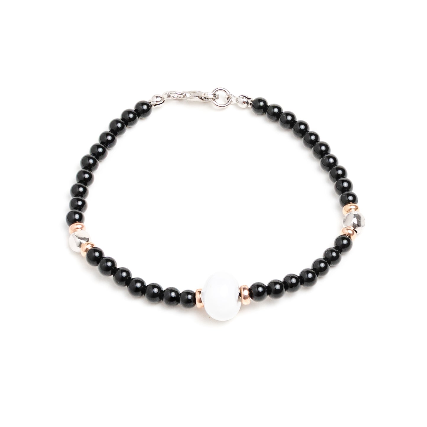 Onice e Argento Bianco