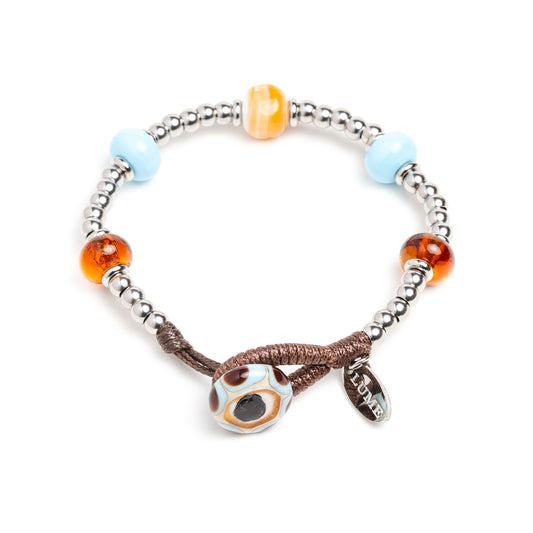 Cinque Perle Azzurro e Giada