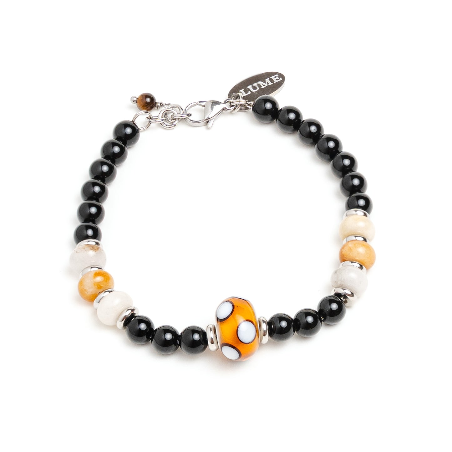 Onice e Argento Pois Giada