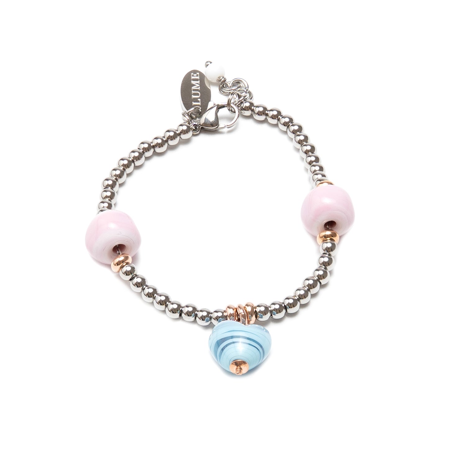 Acciaio e Cuore Azzurro