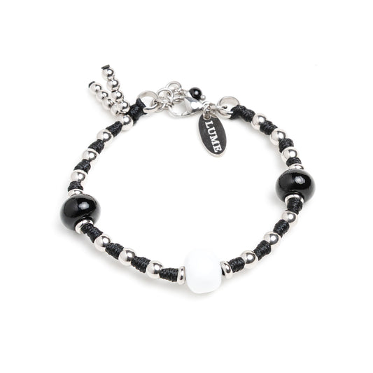 Tre Perle Acciaio Nero